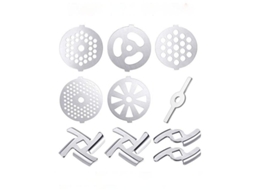 Conjunto De 10 Peças De Acessórios Para Moedor Carne, Incluindo Moedor De Carne Manual, Peças Para Moer Carne