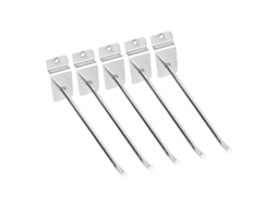 Conjunto De 25 Ganchos Para Painéis Ripas 15 Cm (6 Polegadas) Lojas, A