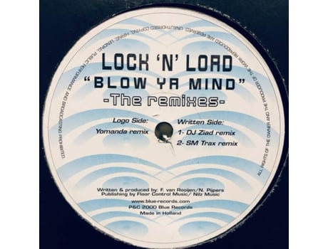 Vinil Blow Ya Mind The Remixes Blue White