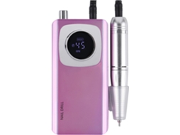 Lixadeira de Unhas Recarregável de Alta Velocidade, 45.000 Rpm, com Tela Lcd, Baixo Ruído, Kit. SFUSHOS