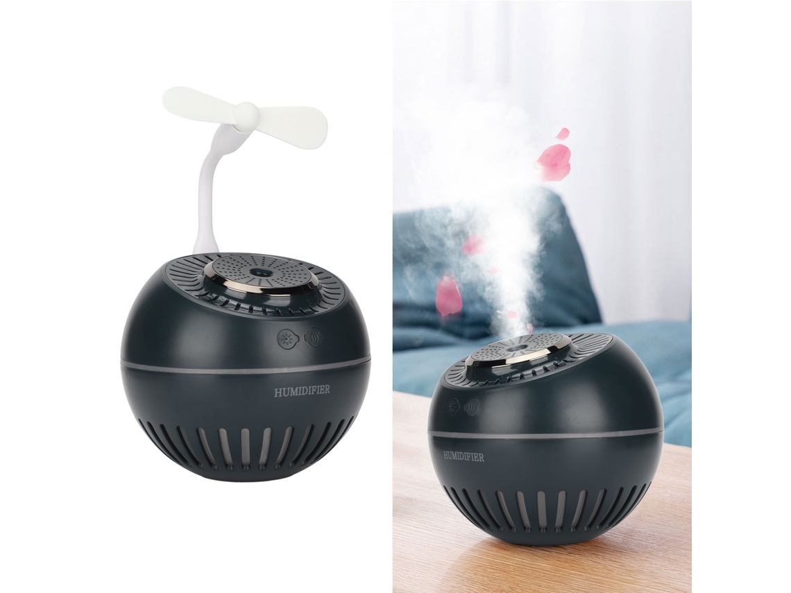 Umidificador para Casa, Mesa de Trabalho e Escritório, Preto, Usb. EOOCOO (aromaterapia em Spray)