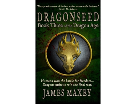 Livro Dragonseed de James Maxey (Inglês)