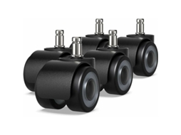 Rodízios Para Cadeira De Escritório, Padrão Universal Para Fácil Instalação, Rotação Segura E Silenciosa, Substituição Resistente, Aquaforge
