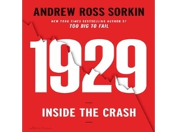 Livro 1929 The Inside Story of The Greatest Crash in Wall Street History de Andrew Ross Sorkin (Inglês)