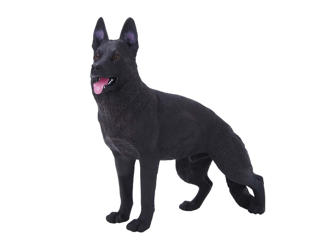 Modelo De Cão Em Plástico De Alta Simulação Brinquedo Educativo Para Crianças