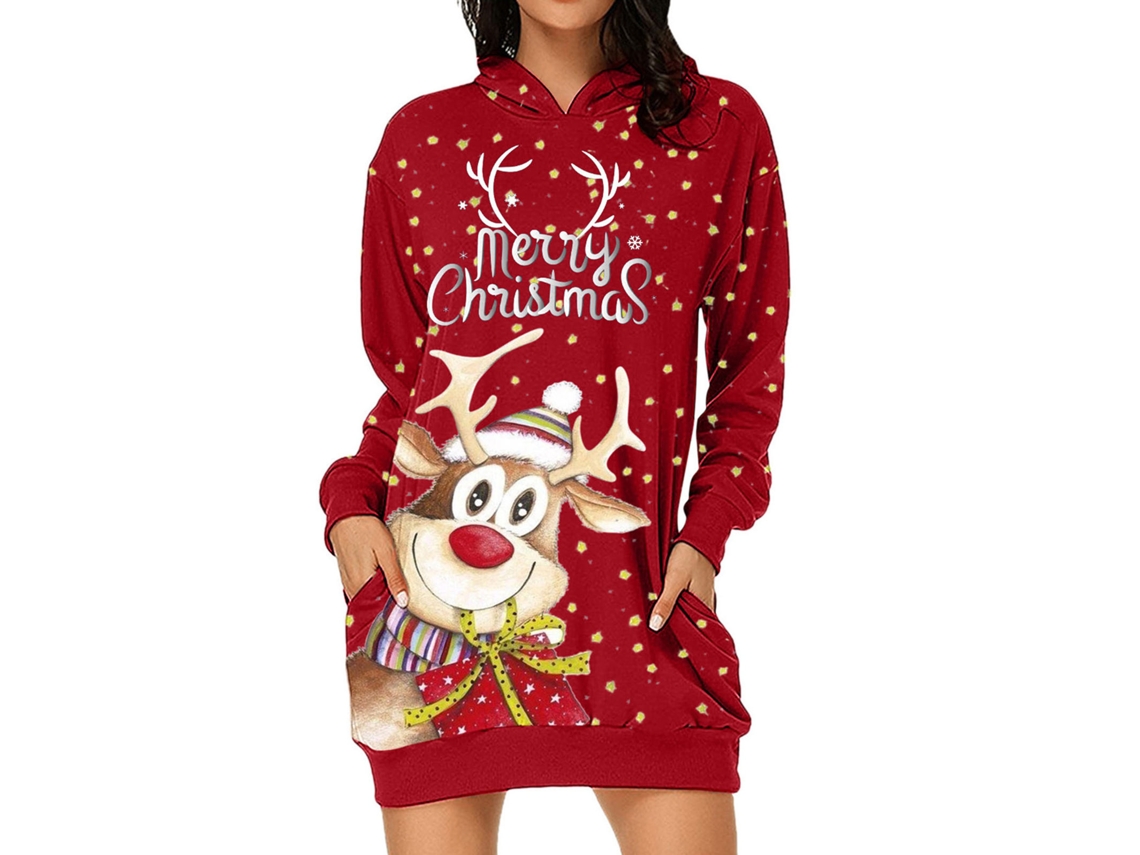 Laxiscreed Sweatshirt De Natal Preto De Manga Longa Para Conforto E Estilo Casual Xxl