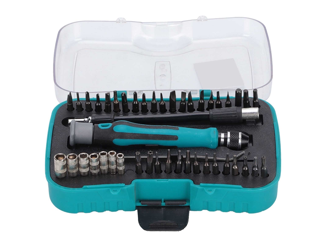 Conjunto De Chave De Fenda Isolada Com Bits E Sockets Ferramenta Para Aperto Manual E Desmontagem