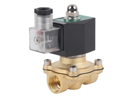 Válvula Solenoide De Latão G1/2 Polegada Normalmente Fechada De Ação Direta 2w‑160‑15ac36v