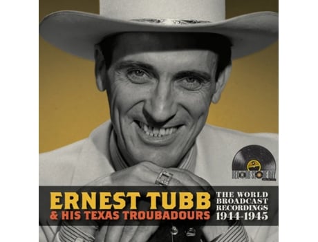 Ernest Tubb World Broadcast Recordings 1944/1945 Vinil Amarelo Edição Limitada Rsd 2024