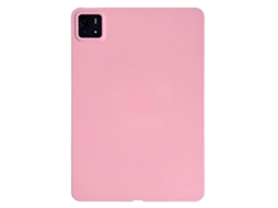 Capa para Xiaomi Pad 6s Pro 12,4 polegadas, TPU macio, rosa Hengrongshen