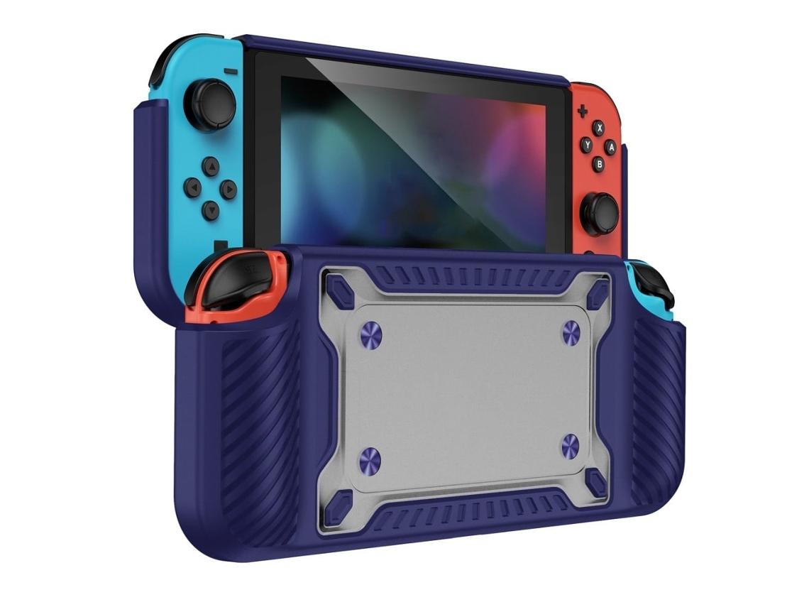 Proteção Simples para Nintendo Switch Oled Sapphire BRILVIBERA