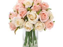 Rosa Artificial, Flor de Seda, Flor Artificial, Buquê de Noiva, Klb AQUAFORGE