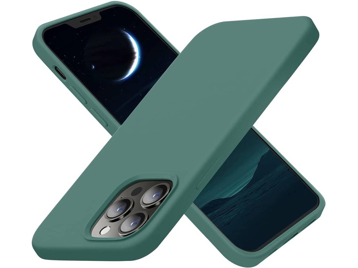 Capa iPhone 13 Pro HONXINM Ultrafina Verde