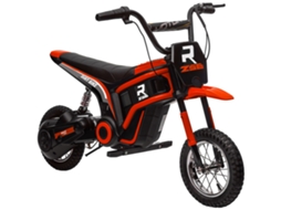 Moto Elétrica Infantil 24v Para 8‑12 Anos, 2 Velocidades 8‑16km/h, Quadro Metálico Robusto, Música, Brinquedo Veículo Exterior