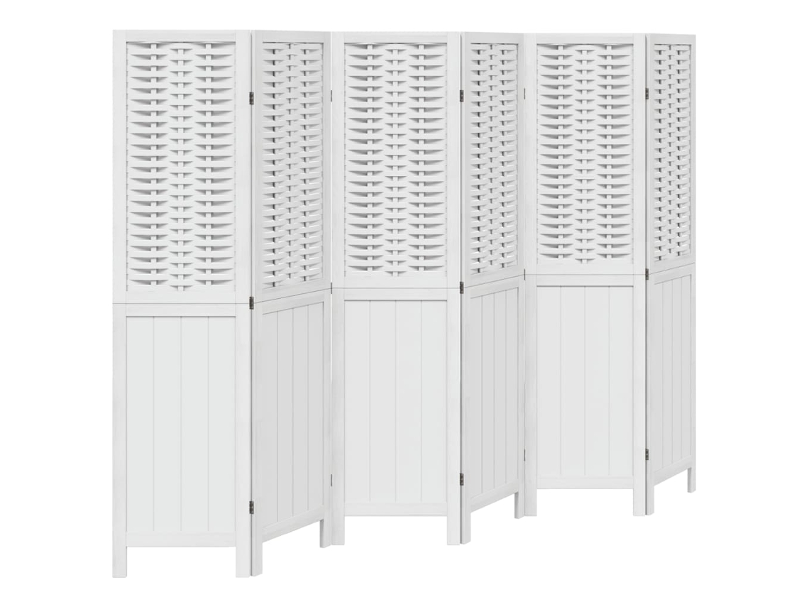 Room Divider, Room Dividers Vidaxl Branco Madeira (40 X 160 Cm)