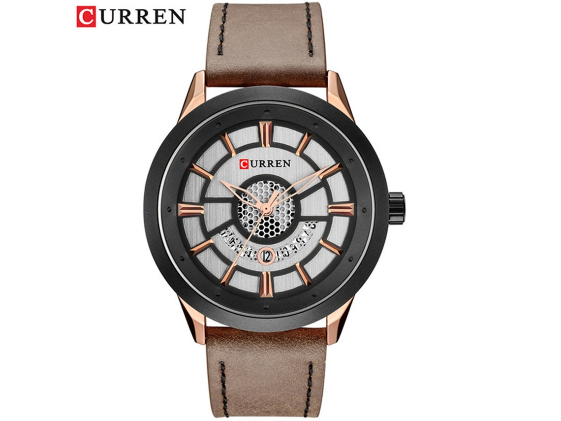 Relógio de Pulso MDUG com Pulseira de Aço Inoxidável e Movimento de Quartzo