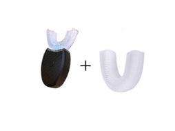 Escova De Dentes Elétrica Sônica Inteligente Tipo U Com Cabeça De Silicone De 360 ​​graus, Carregamento Automático Usb E À Prova D'água.