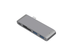 Hub Usb C, Adaptador Usb C Para Macbook Pro, Adaptador 5 Em 1 Compatível Com Brilvibera