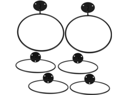 Suporte De Parede Multifuncional Para Bolas De Basquete, Futebol E Vôlei – Conjunto Com 6 Suportes
