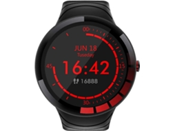 Smartwatch Com Frequência Cardíaca, Pressão Arterial, Rastreador De Atividades, Calorias Queimadas E Monitor De Sono Ly Ebike (preto)