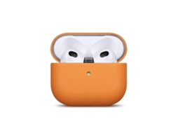 Capa Protetora De Couro Integral Para Fones De Ouvido Airpods Pro