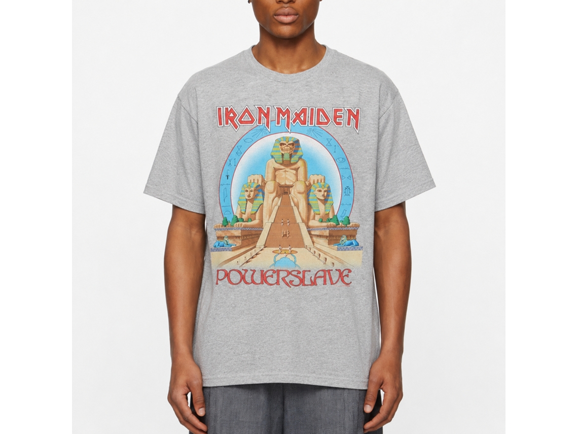 Iron Maiden Powerslave Egypt T-shirt Classic Unisex Adults Size:l