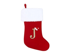 Meias de Natal Nova Line, super macias, pelúcia rústica, personalizada, 20 polegadas