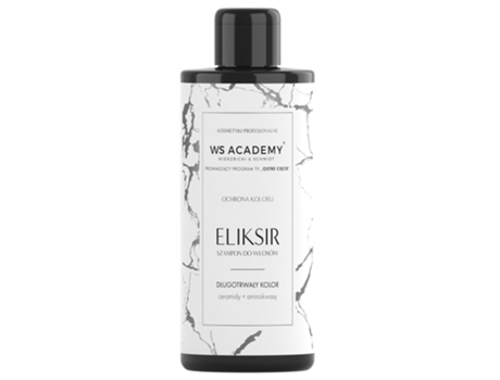 Elixir Shampoo Para Cabelos Cor Duradoura, 250ml Ws Academy