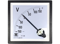 Voltímetro Bidirecional Positivo E Negativo Cp96 50 V Cc ±100 750