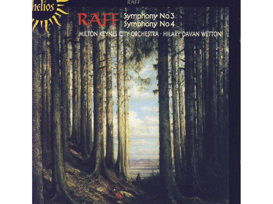 CD Raff, Milton Keynes City Orchestra, Hilary Davan Wetton - Symphony No 2 / Symphony No 4 (1CDs)