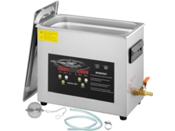 Máquina De Limpeza Ultrassônica Digital 6l Com Aquecimento, Temporizador E Cesto Tekmaquinas