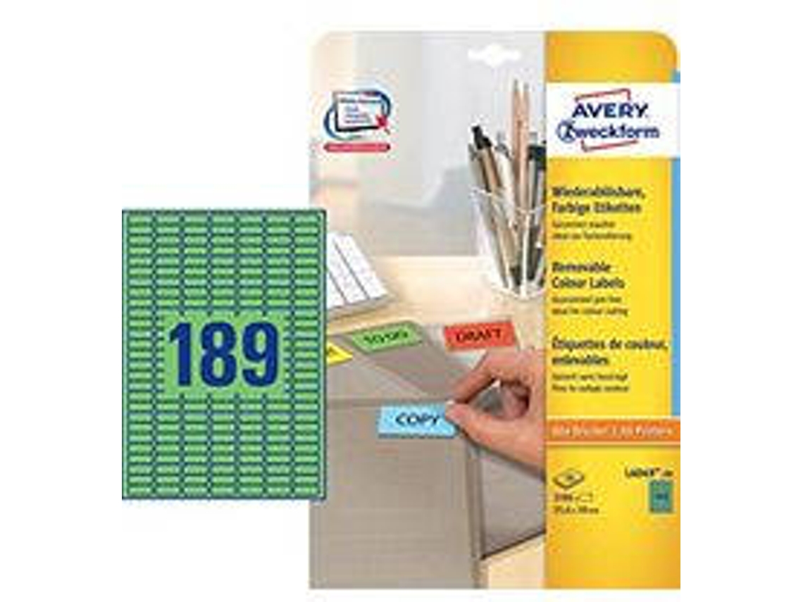 Etiquetas AVERY L6049-20