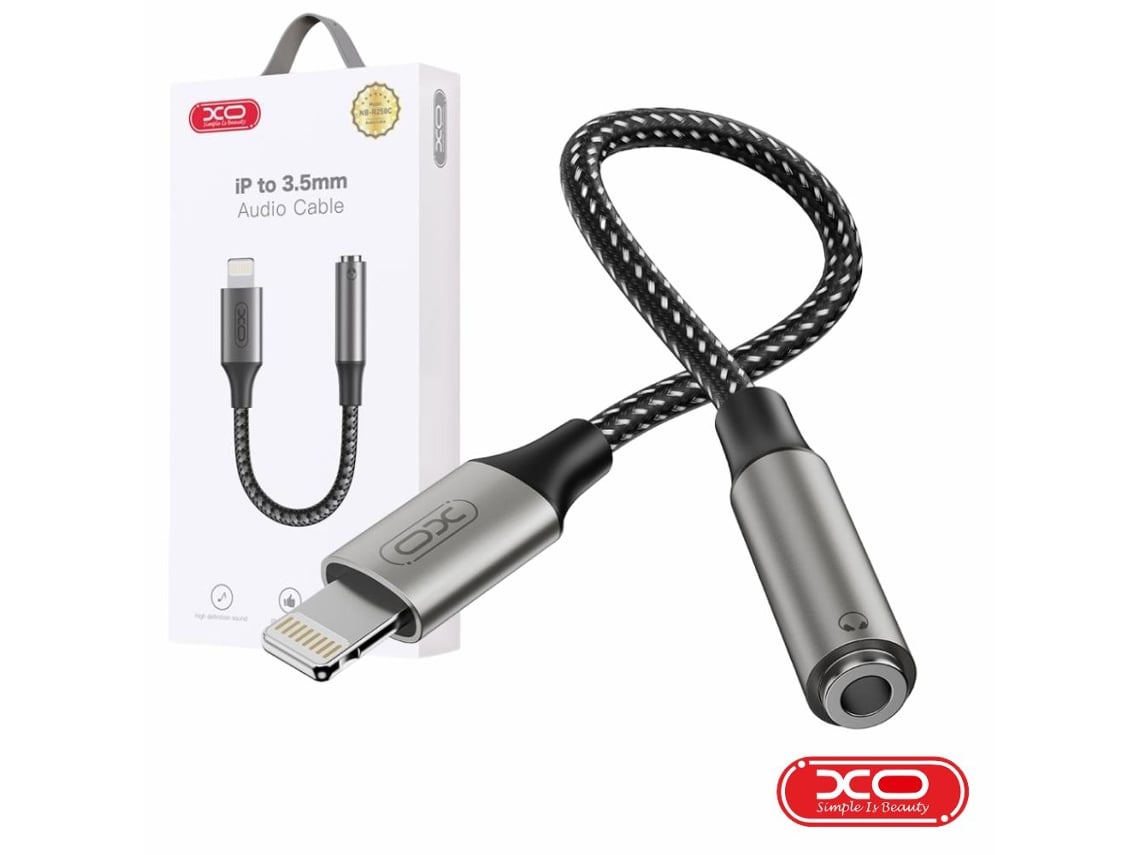 Adaptador Lightning Macho / Jack 3.5mm Xo