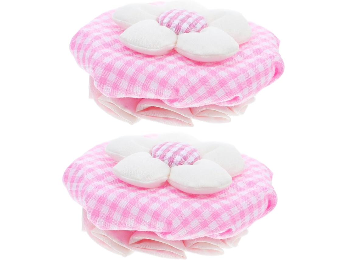 Conjunto De 2 Capas Protetoras Redondas Para Maçanetas Porta, Em Tecido, Com Compatibilidade Universal