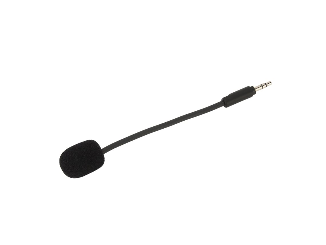 Microfone Desmontável para Logitech G735 com Cancelamento de Ruído Conexão 3,5mm para Jogos e Live Streaming