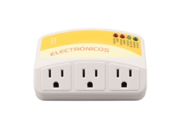 Protector De Sobretensión Con 3 Tomas Power Strip Protector De Voltaje Para Electrodomésticos Hogareños 1440w