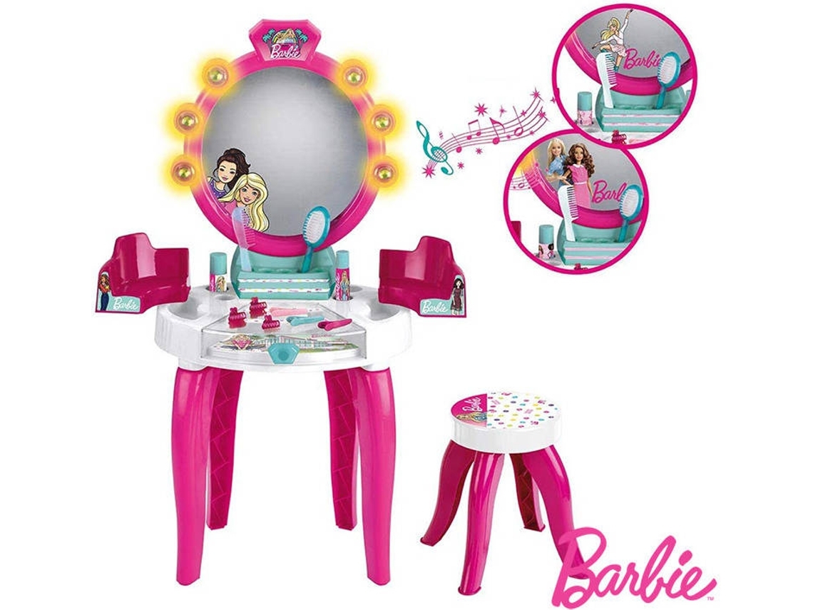 Maquilhagem de Brincar KLEIN Tocador Salão de Beleza Barbie (41 x 31 x  90cm)