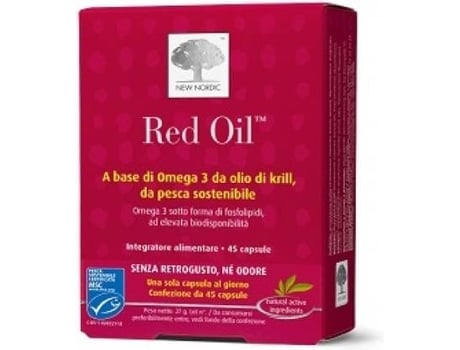 Suplemento Alimentar NEW NORDIC Vermelho (60 cápsulas)