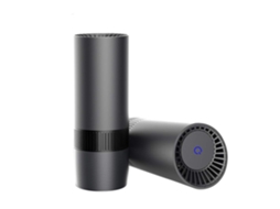 Mini Purificador De Ar Portátil Inteligente Para Carro Usb Hepa Limpador De Íons Negativos De Ar Fresco Remove Odores De Fumaça Pm2.5 (preto