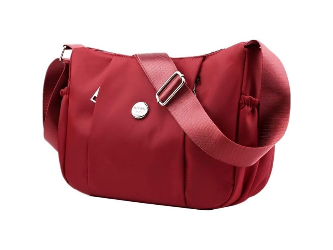 Bolsa Cruzada de Nylon, Leve, Resistente à Água, Vino | S/MARCA