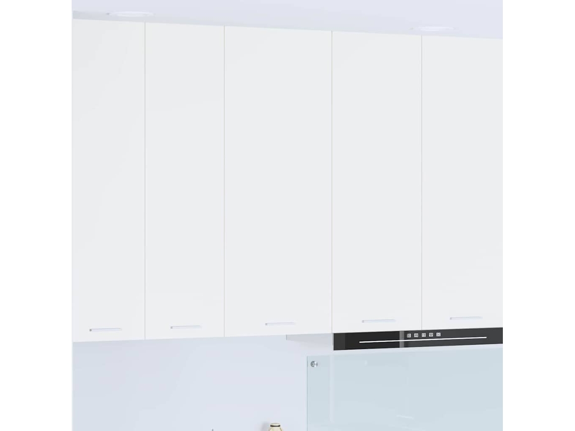 Vidaxl Armário Suspenso Branco 40 X 31 X 100 Cm Derivados De Madeira