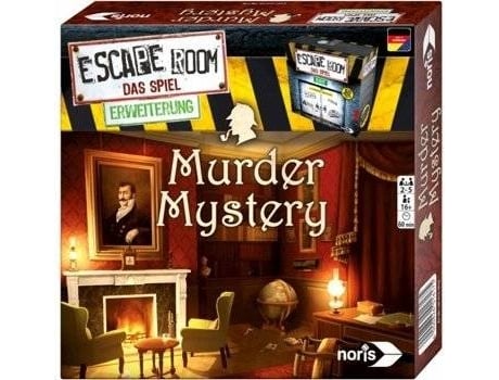 Jogo de Tabuleiro  Escape Room Murder Mystery (Idade Mínima: 16)