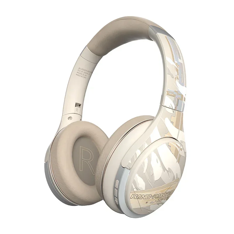 (branco) Fones De Ouvido Sem Fio Bluetooth Com Microfone E Graves Potentes.