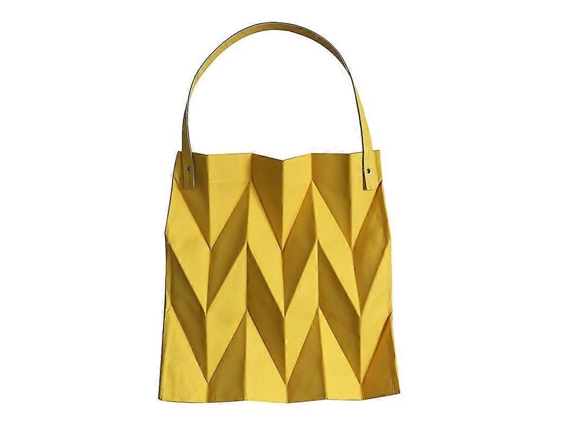 Sacola Dobrável de Grande Capacidade Design Poliline Elegante para Compras, Viagens GOKOCO