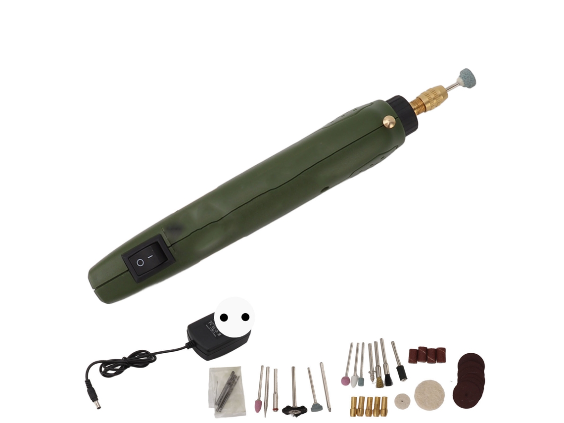 Mini ferramenta rotativa Primerox com 35 acessórios