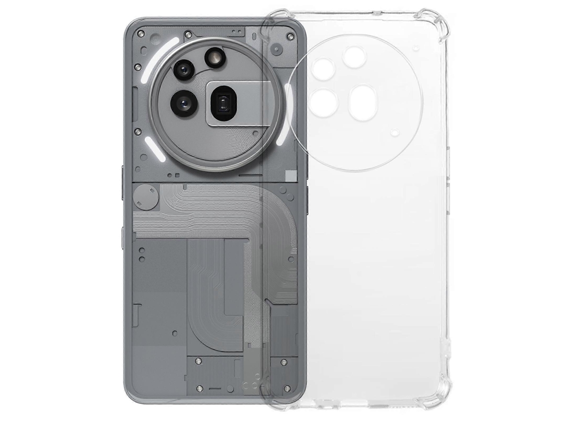 Capa Para Celular Kalebol 1.5mm Com Airbags Nos Quatro Cantos, À Prova De Choque, Em Tpu Transparente, Para Iphone 3a Pro.