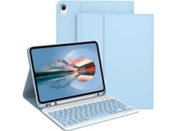 Lurelia Capa Com Teclado Para Tablet Ipad Pro 9.7/air/air 2 2017/2018, Couro