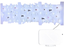 Luzes De Halloween Para Interior, 5m, 50 Leds, Impermeáveis, Com