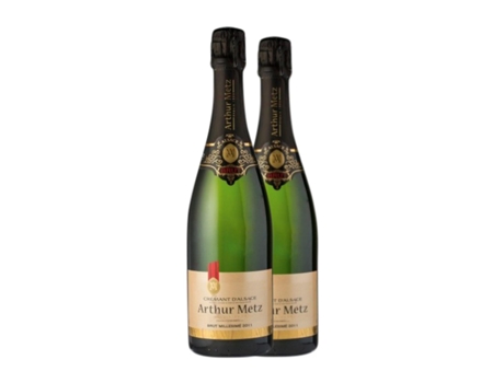 Vinho branco MAISON ARTHUR METZ Millésimé Brut Crémant d'Alsace Reserva (0.75 L - 2 Unidades)