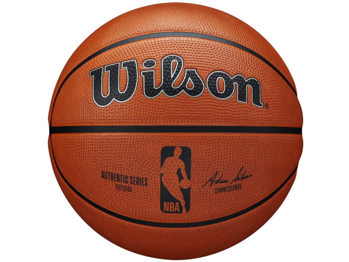 WILSON Nba Authentic Series Outdoor Ball Wtb7300Xb Unissex Bolas de Basquete Laranja 6 Eu